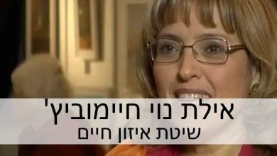 לימוד שיטת איזון חיים - אילת נוי חיימוביץ