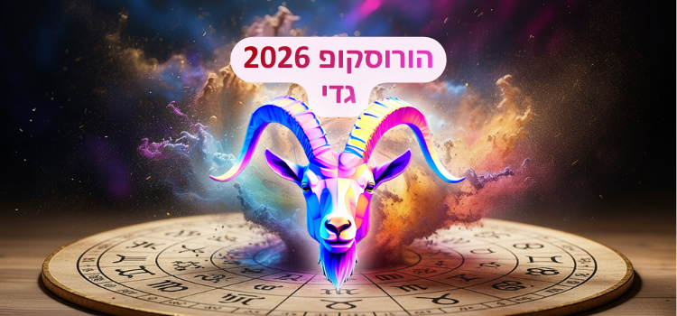 הורוסקופ 2026 למזל גדי