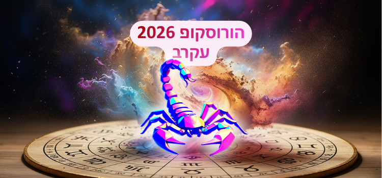 הורוסקופ 2026 למזל עקרב