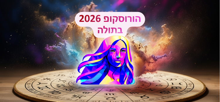 הורוסקופ 2026 למזל בתולה